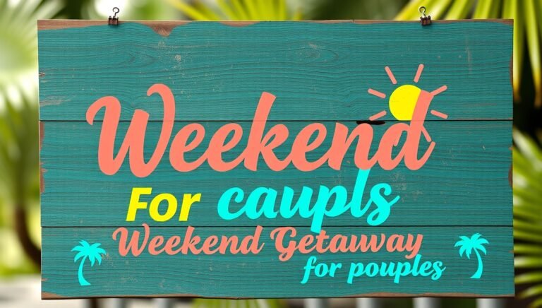 Weekend Getaway for Couples Romantic
