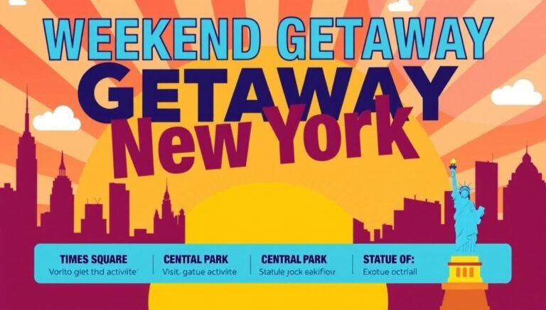 weekend getaway new york