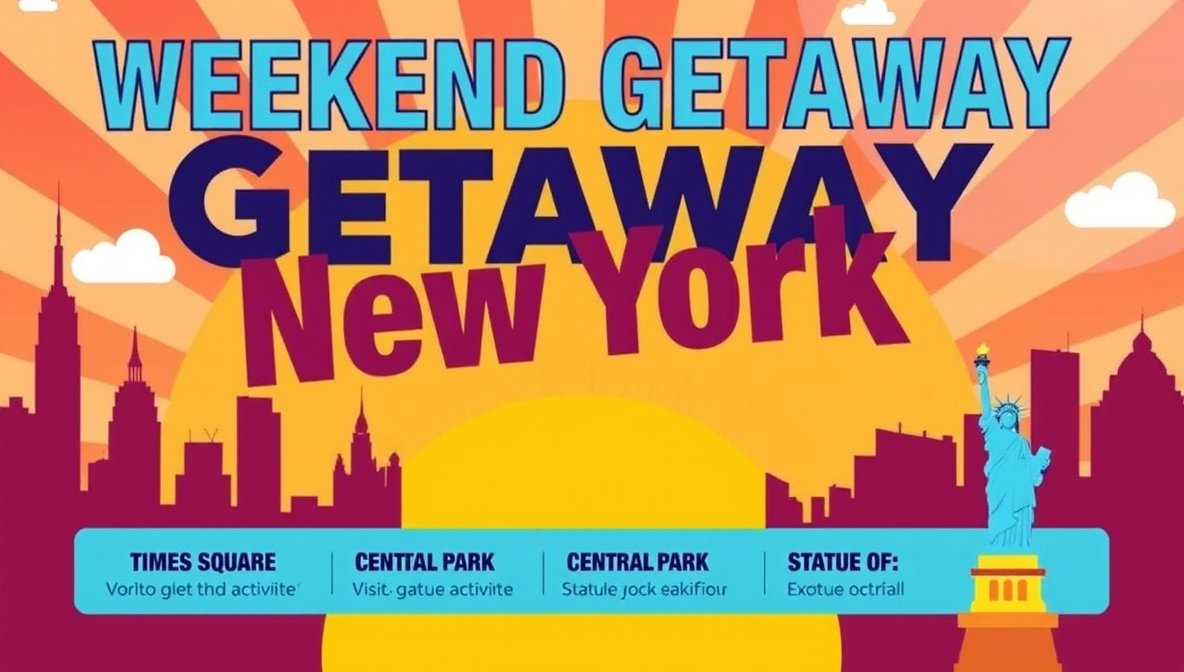 weekend getaway new york
