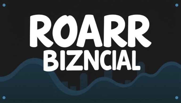 roarbiznes financial infoguide by riproar